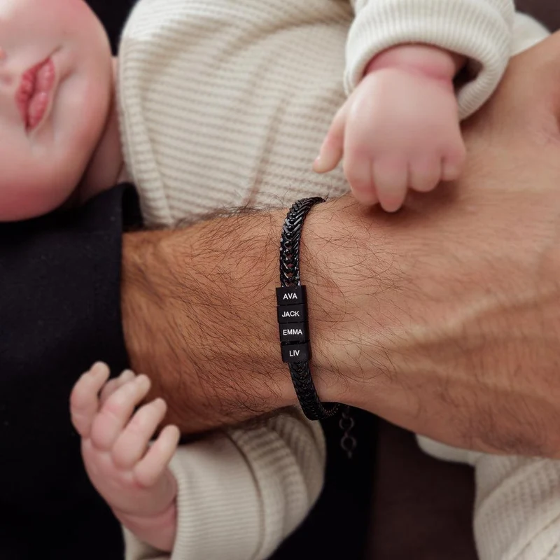 Why Choose a Mens Bracelet With Kids Names?