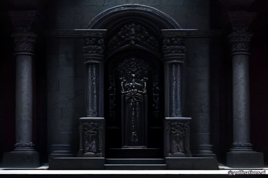 Grand underground throne chamber with duergar architecture