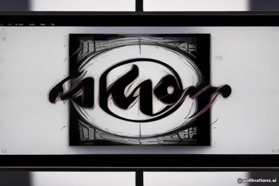 Online ambigram tool interface showing name preview