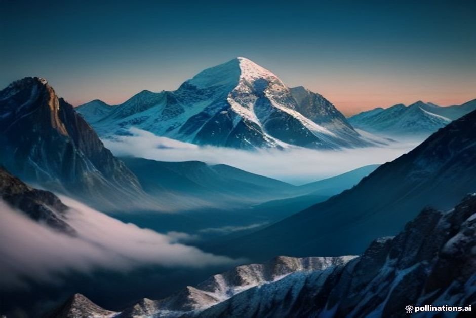 Majestic mountain vista symbolizing God's eternal power and authority
