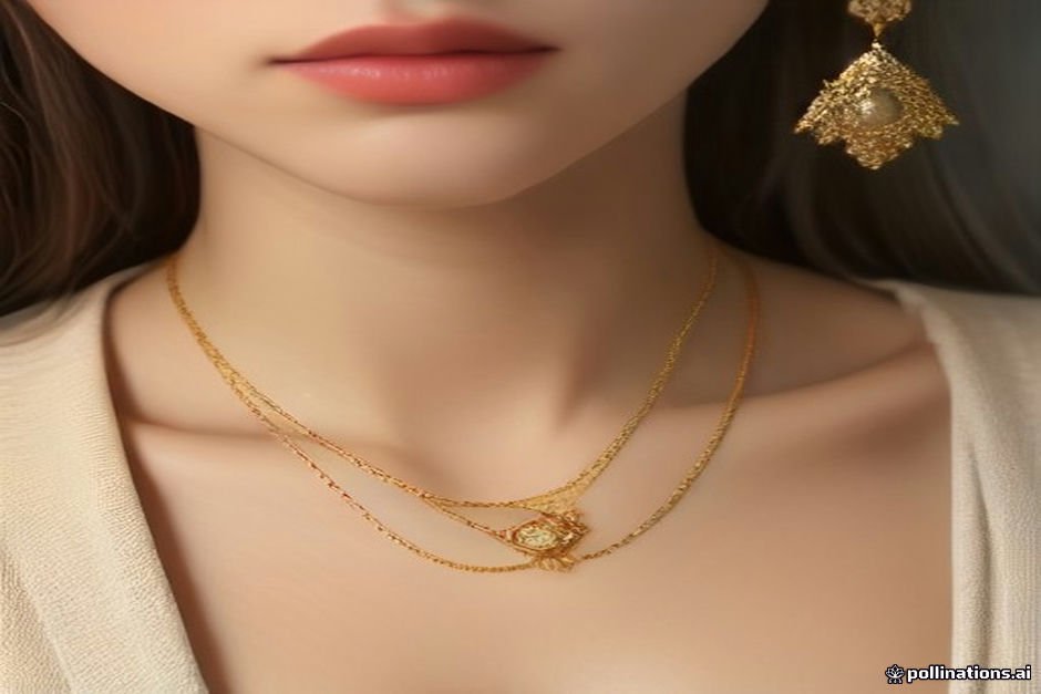 Luxury jewelry symbolizing wealth and prestige in character naming